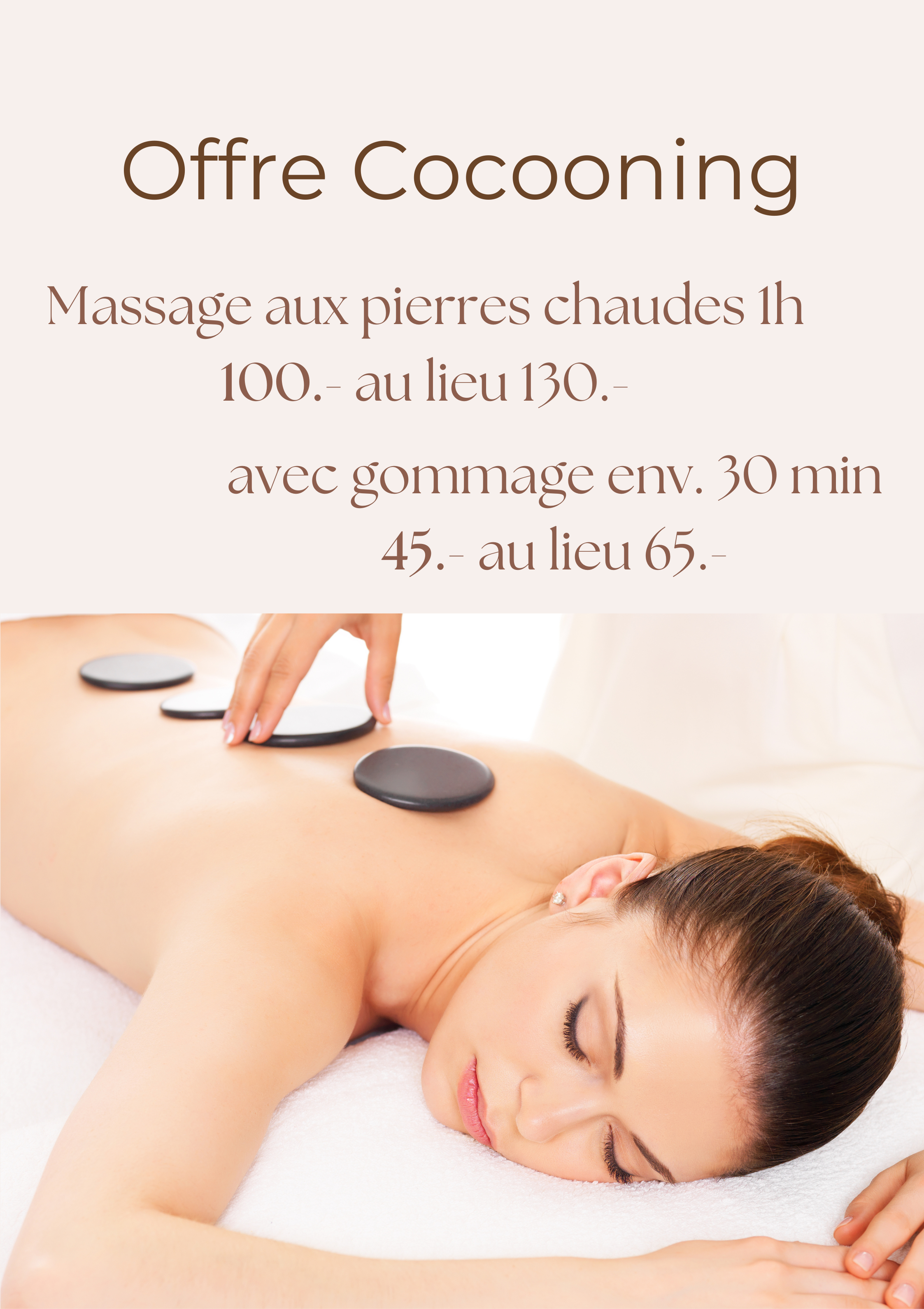 Institut l'Oasis des Sens Offre Cocooning