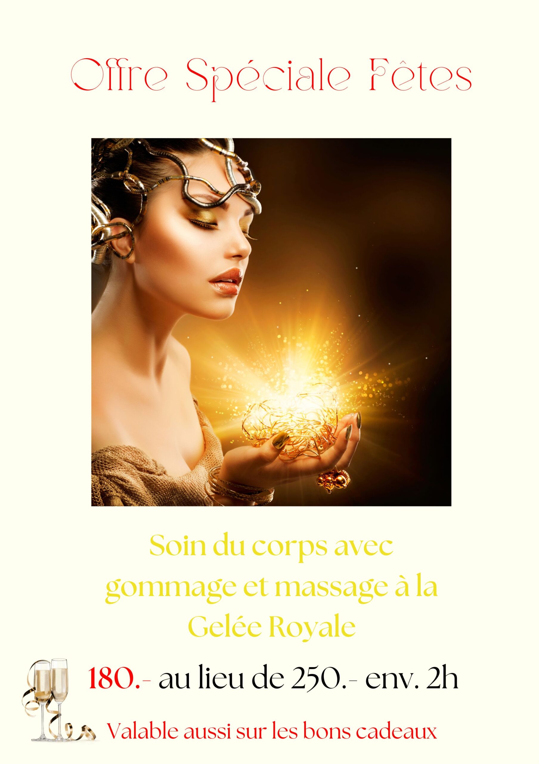 Institut l'Oasis des Sens Offres spéciales fêtes 